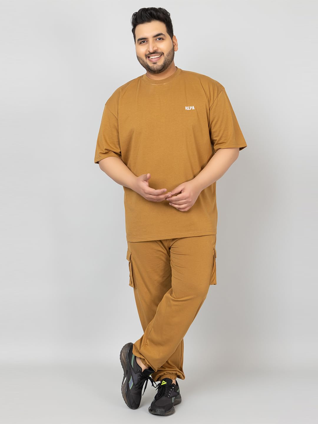 Kepa Men's Co-ord Set | Stylish Track Suit for Men | Summer & Winter Outfit | Gym Wear & Night Suit | Beach Wear & Casual Dress | Korean-Inspired Clothing SetWINE -4XL 3