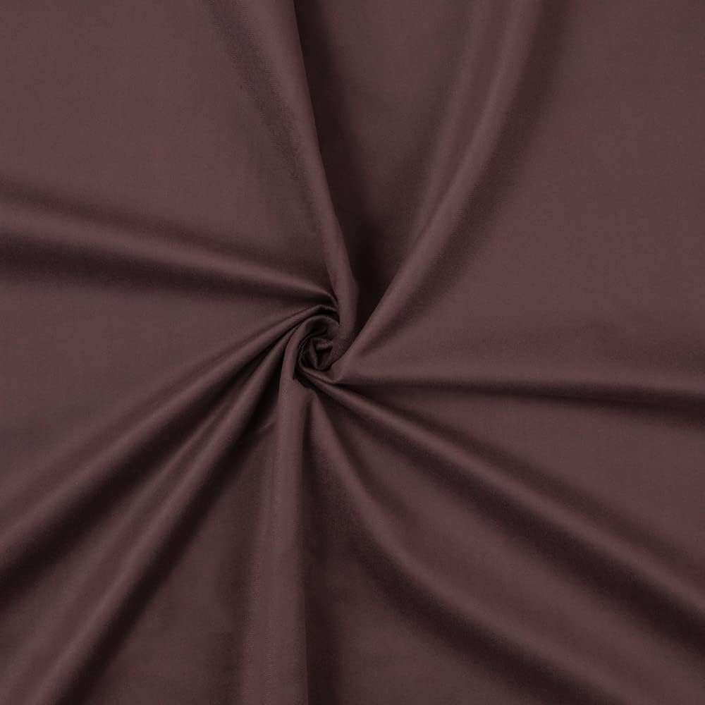 MONILLA Microfaser Velours Meterware 5 M x 143 cm breit – Weicher und strapazierfähiger Möbelstoff, vielseitiger Polsterstoff und Samtstoff in Uni-Farben, ideal für Sofas und Stühle - Amethyst