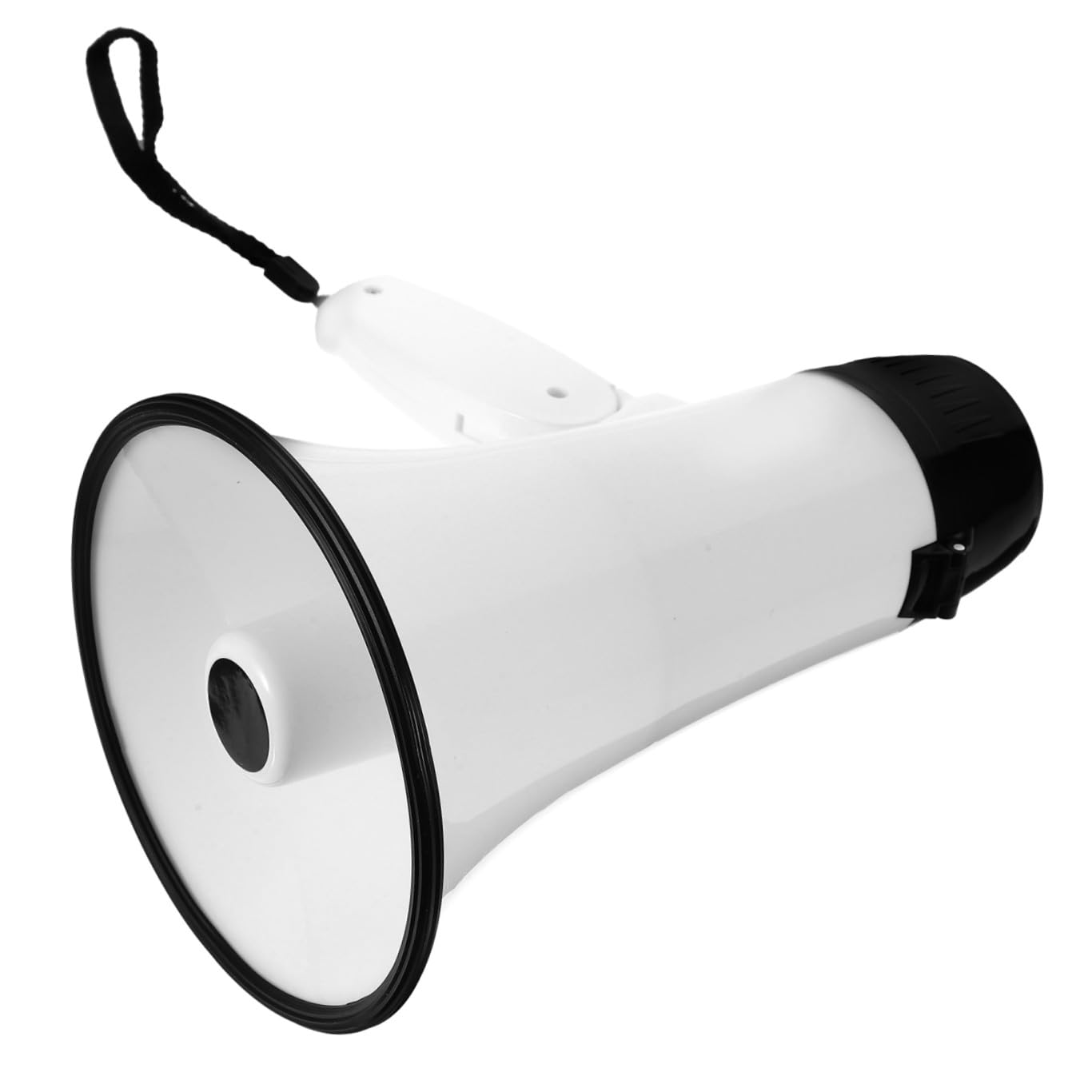 Megáfono Portátil Rojo con Grabación Altavoz y Micrófono de Mano Plegable para Guías y Vendedores Amplificador de Voz Resistente con Función de Alarma y Diseño
