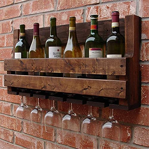 Soporte para Botellas de Vino de Madera Maciza CGF 70x13x35 cm miniatura 3