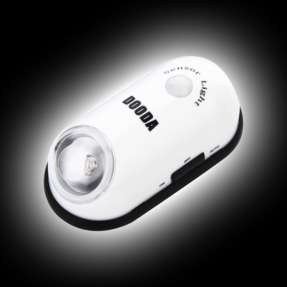 Dooda Battery-Powered Motion-Sensing LED Stick-Anywhere Night light White
