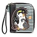 Chala Handbags Penguin Zip-Around Wristlet Wallet