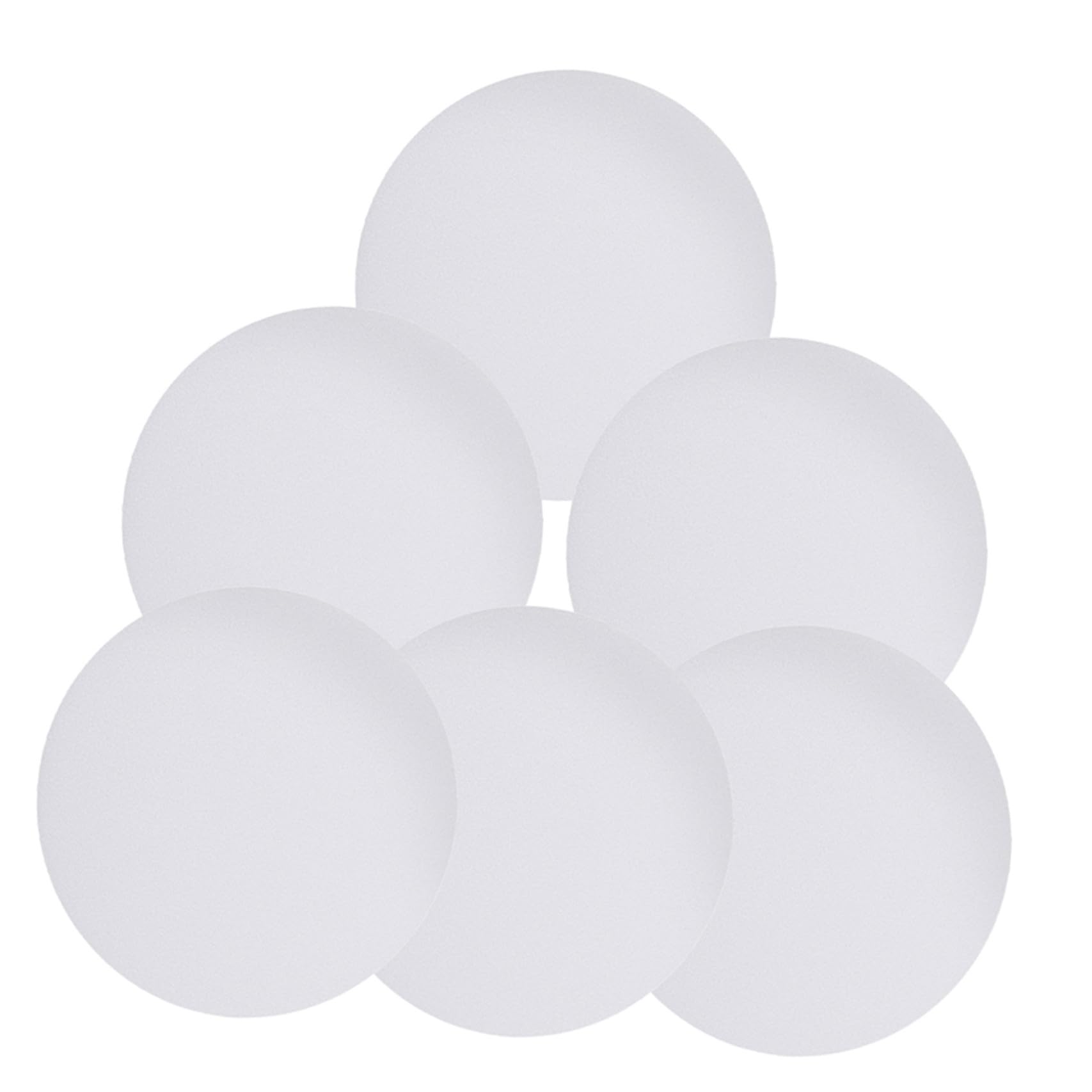 Angoily 6pcs White Plastic Diffuser Spotlight Lamp Covers Anti-Glare Light Shades for Ceiling Lights Extend Service Life Suitable for Variety of Lighting