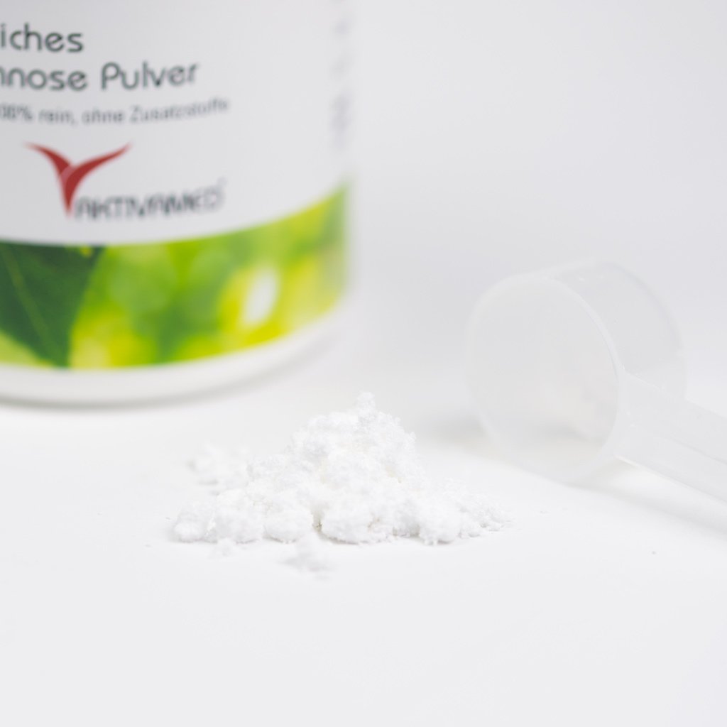 D-Mannose aus Birke vegan - diätische Behandlung gegen Blasenentzündungen, Harnwegsinfekt - 100g Natural Premium Pulver laborgeprüft - 2 Monatsvorrat (1x100g) - Made in Germany - rein! KEIN Mais