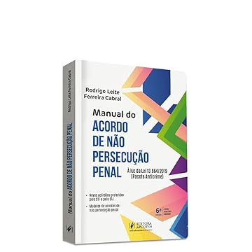 Capa do livro Manual do Acordo de Não Persecução Penal
