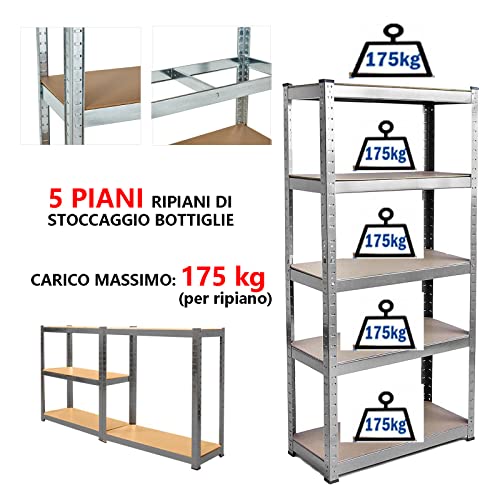 Scaffale Metallo, Scaffali in Metallo per Garage