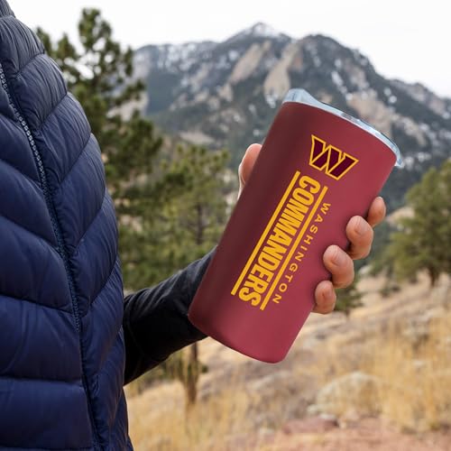 Image of Rico Industries NFL Football Soft Touch, Easy Grip Tumbler