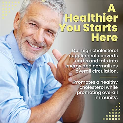 Supplement Spot Cholesterol Supplement – Vitamin B3, Beta Sitosterol, Niacin, & Cayenne Pepper Supplements – Cholesterol Supplements (60 Capsules) #TOP1