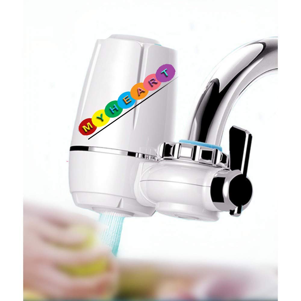 MYHEART Water Softener for Hard Water, Non Electrical Tap Guard Water Purifier Faucet Tap Kitchen & Wash Basin Water Filter-image-9