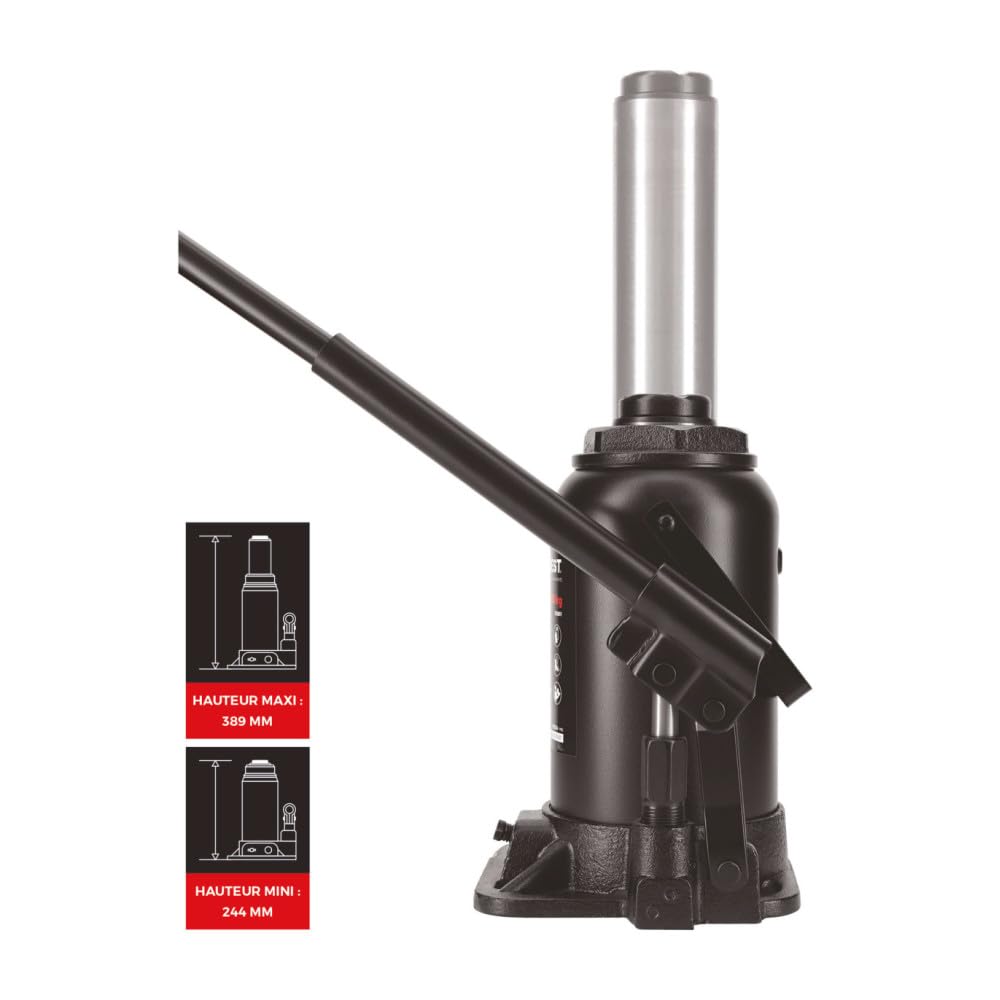 Autobest Cric hydraulique Bouteille 20T