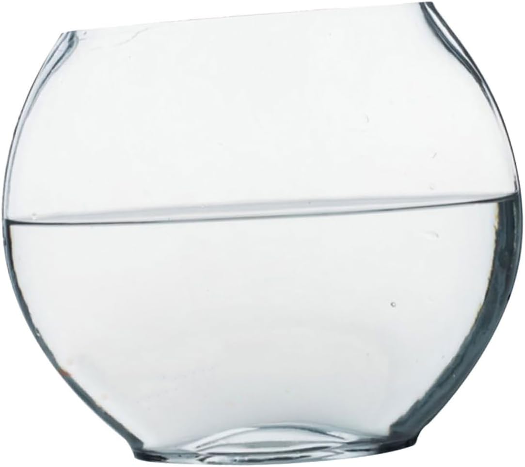 Glass Terrarium Fish Bowl Planter -Landscape Bottle for Indoor Decoration Design for Home Office and Garden Use