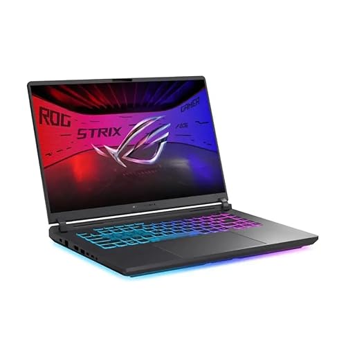 ROG Strix G16 Gaming Laptop 16 pollici 165Hz WUXGA IPS Display Intel 16-Core i7-14650HX 16GB DDR5 1TB SSD NVIDIA GeForce RTX 5060 8GB GDDR7 Wi-Fi 7 4-Zone RGB Retroilluminato Tastiera IR Camera - Notebook - Immagine 2