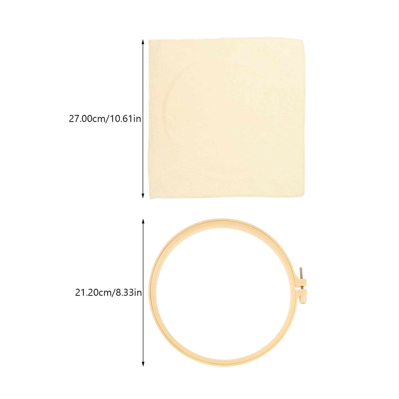 HOMSFOU 3 Ensembles Kit de Broderie à Points Croisés pour Garçon Fille Ensemble Diy avec Outils de Couture Matériel Durable pour Débutants et Bricoleurs