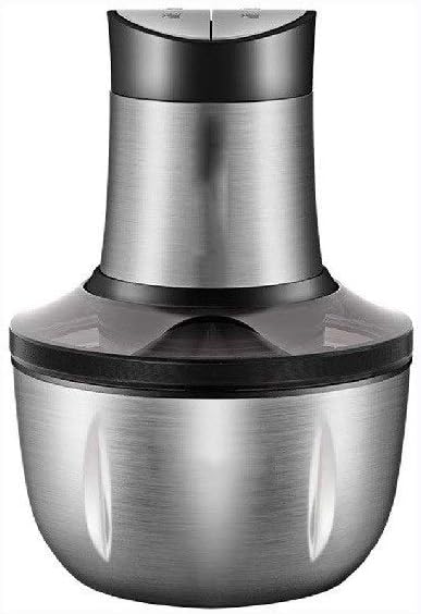 Food Processor, Household Electric Stainless Steel Automatic Meat Grinder, Meat, Vegetable, Fruit and Nut Chopper