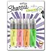 Sharpie 1912769 Clear View Highlighters, Chisel Tip, Assorted Colors, 4-Count