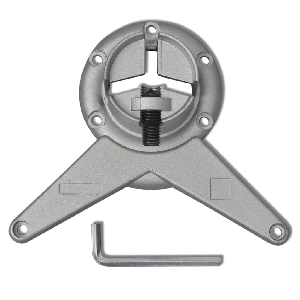 Patas de muebles regulables en altura, 4 patas de mesa de níquel cepillado 870 mm, patas robustas para encimeras, escritorios y encimeras, montaje fácil