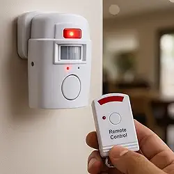 Kit Premium Alarme Residencial Sem Fio, Com Sensor De Presença E Sirene, Potente, Controle Remoto, Fácil Instalação, Segurança Para Casa, Marca VARENZIA