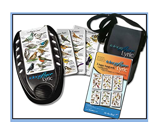 Identiflyer Lyric 100 Birds Kit Includes Machine, 3 Cards Song Set, and Case