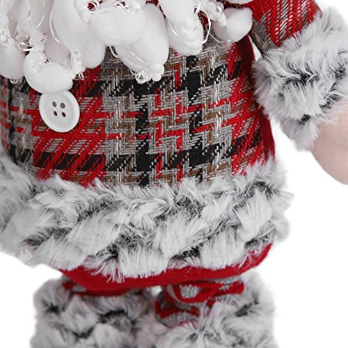 Boneco de neve de pelúcia, decorações de Natal de bonecos de neve Material de flanela de dois estilo