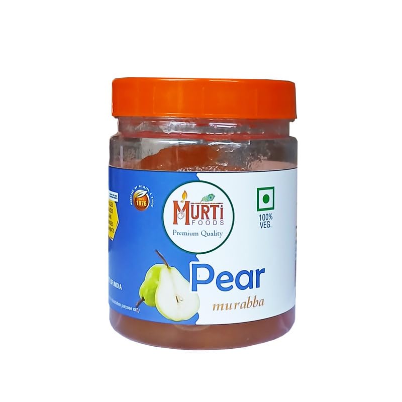 MURTI Pear Murabba Dry 400g | Traditional Indian Sweet Fruit Preserve | Dry Pear in Natural Syrup | Authentic Taste | Hygienically Packed | Ideal for All Age Groups & Everyday Use-image-25