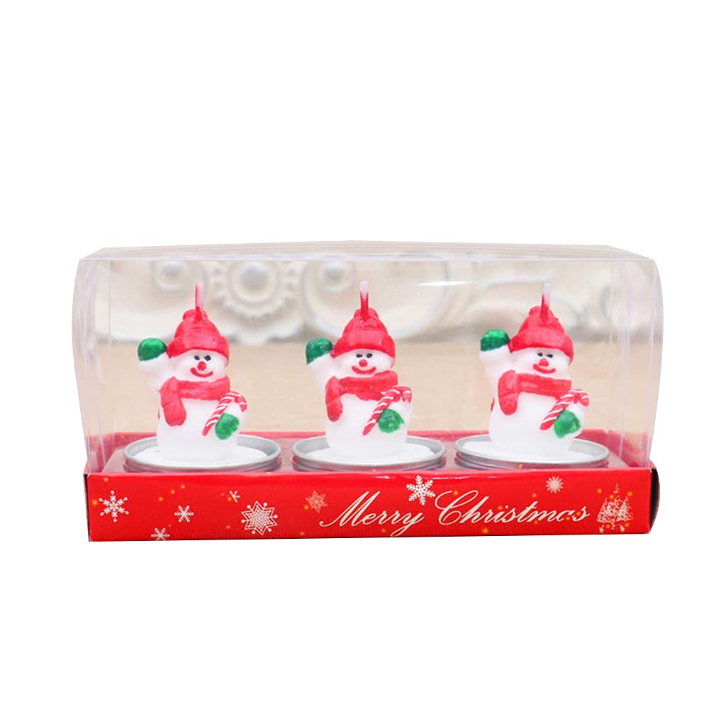 Christmas Decorations Hotel Restaurant Scene Layout Painted Candles Christmas Decorations Atmosphere Props Painted Candles