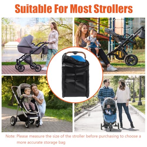 HOTUT Kinderwagen Tasche für Flugzeug Reisen, Transporttasche für Kinderwagen, Wasserdicht Faltbar Kindersitz Transporttasche, Reise-Kinderwagentasche für Zugfahrten Am Flughafen (42 * 42 * 86cm)