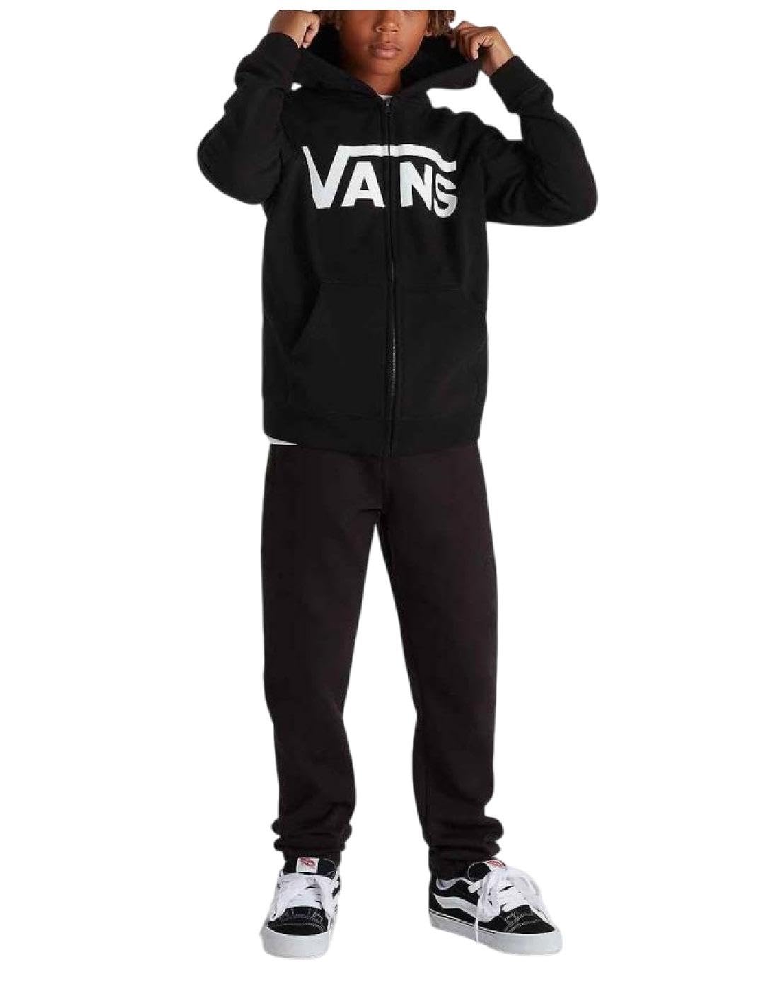 Vans Felpa VN000JYBBLK1 Classic II FZ Black