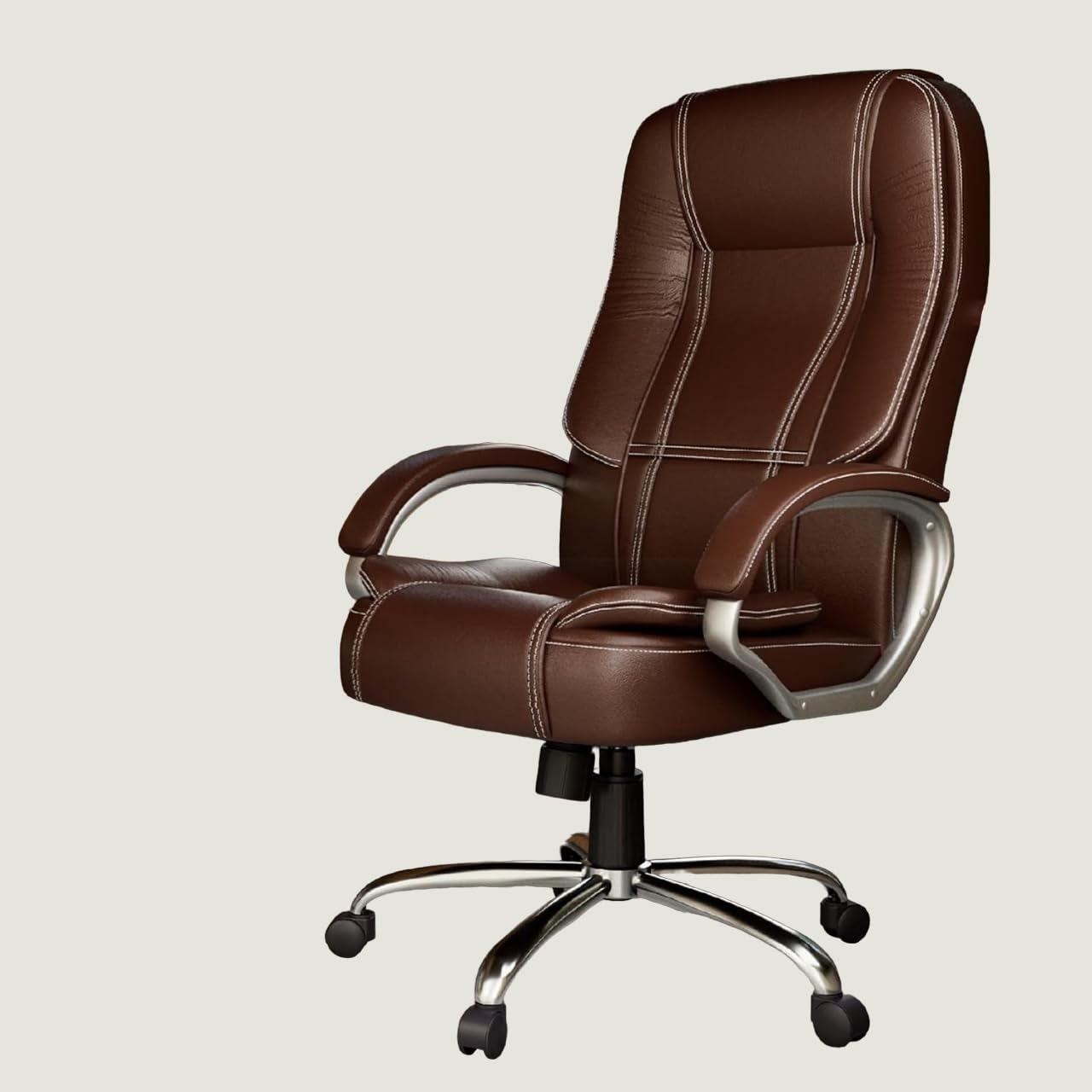Office Chair Ergonomic Desk Chair Mesh Computer Chair High-Back Mesh Home & Office Ergonomic Chair (Brown)