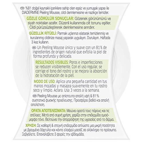 Diadermine - Peeling Mousse Semillas De Chía, Elimina impurezas y suaviza la piel, Mejora la absorción e hidratación de… - Imagen 3