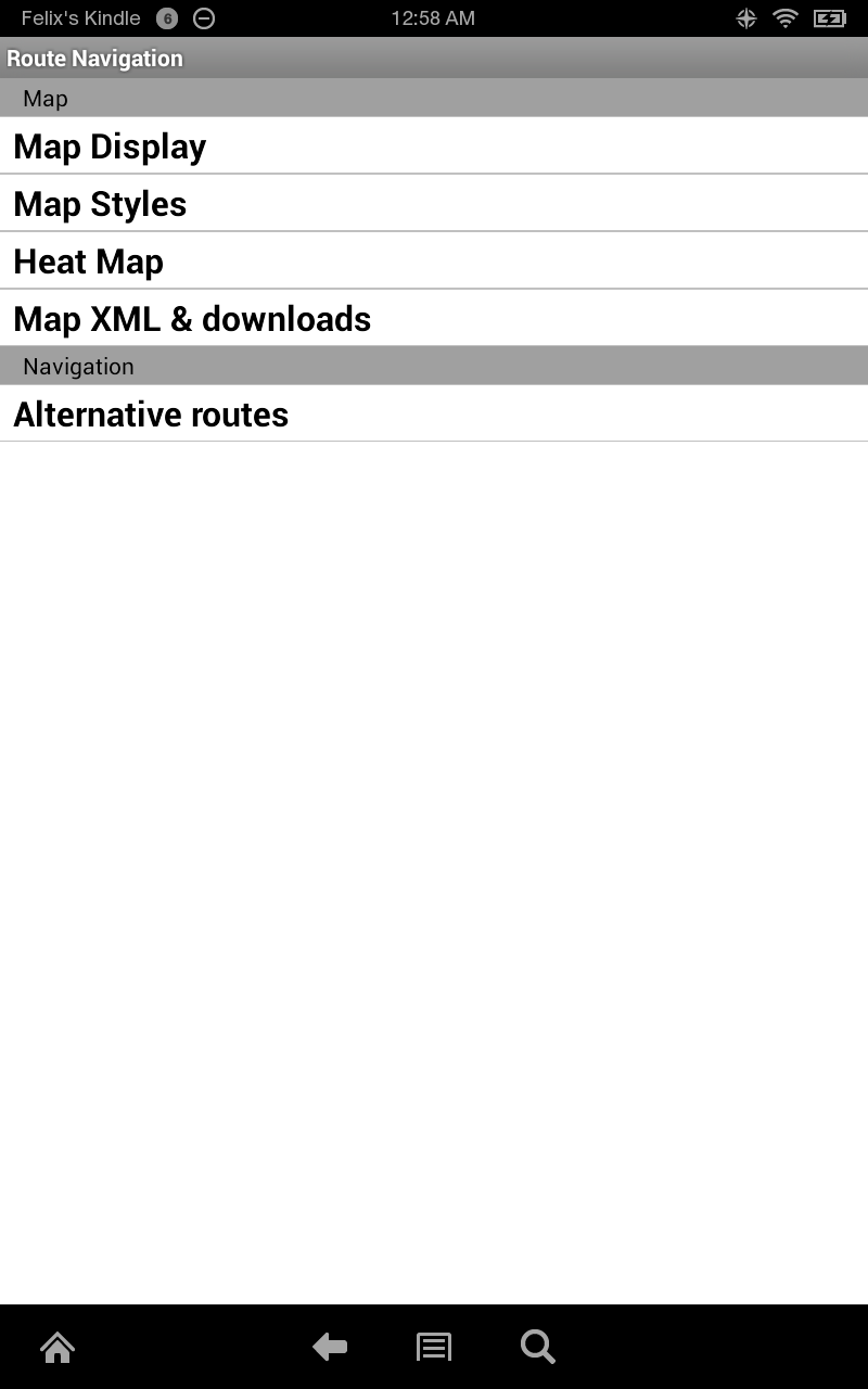 Route Navigation - App on Amazon Appstore