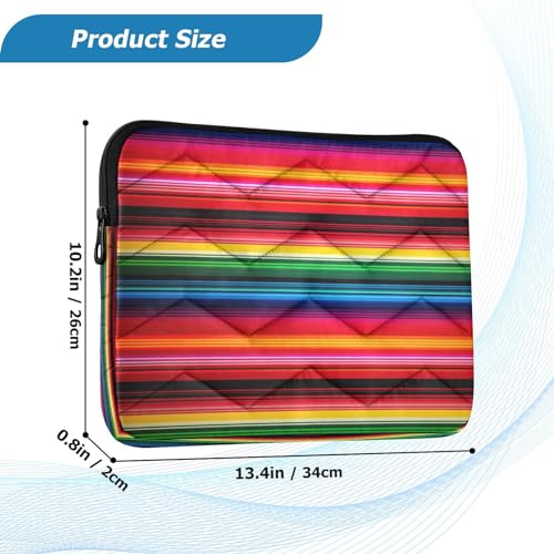 Funda para laptop 13 a 14 pulgadas impermeable con diseño mexicano miniatura 3