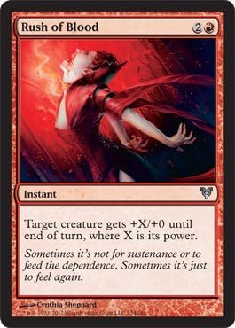 Magic The Gathering - Rush of Blood (154) - Avacyn Restored - Foil