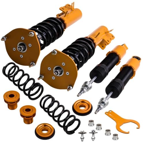 DWOGCEBX 4pcs Einstellbare Spulenfederung S70 Set