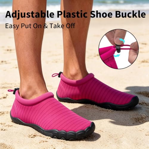 Image of Mishansha Womens Barefoot Water Shoes Wide Toe Box Swim Shoes Quick Dry Non Slip