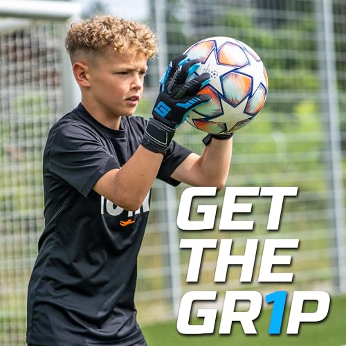 Gants de foot junior avec 3mm Griptec Latex pour grande réception