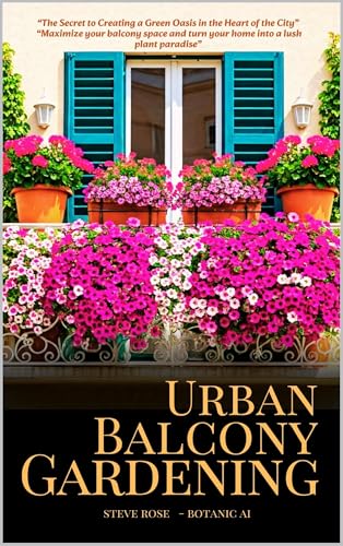 Urban Balcony Gardening: “The Secret to Creating a Green Oasis in the Heart of the City” “Maximize your balcony space and turn your home into a lush plant paradise.”