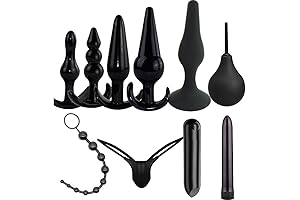 Anal Training Kit,10PCS Anal Plug Sex Toys