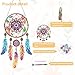 Sunovate DIY Dream Catchers Diamond Painting Kit - Handmade Craft for Boho Decor, Symbol of Good Dreams & Positive Energy, All-Inclusive Crafts for Adults (Vibrant)