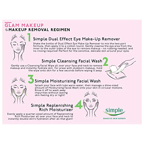 Image of Simple Facial Wash Moisturizing 5 Ounce (Pack of 2)