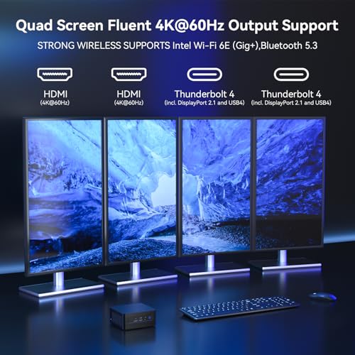 Image of Intel NUC 13 PRO, for ASUS NUC 13 Pro NUC13ANHi5 Arena Canyon Kit /Barebone, 13th Gen CPU, NO RAM, NO SSD, NO OS, Core i5-1340P Mini PC, 8K /4K UHD, Gigabit Ethernet /WiFi-6 for Business /Office /Home /VESA