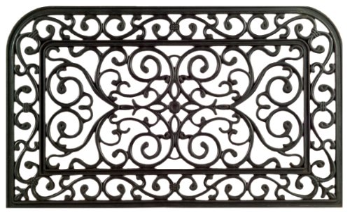 Imports Decor Rubber Doormat, Monarch, 18-Inch By 30-Inch #TOP12