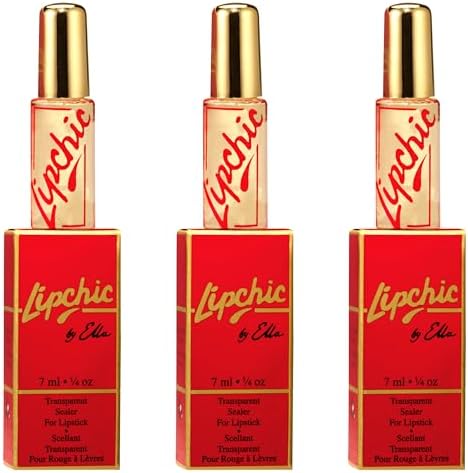 Ella International Lip Chic 3-Pack All-Day Lipstick Sealer, 0.25 oz Each