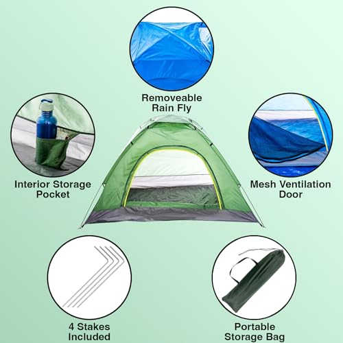 10-Pack Emergency Pop Up Tents