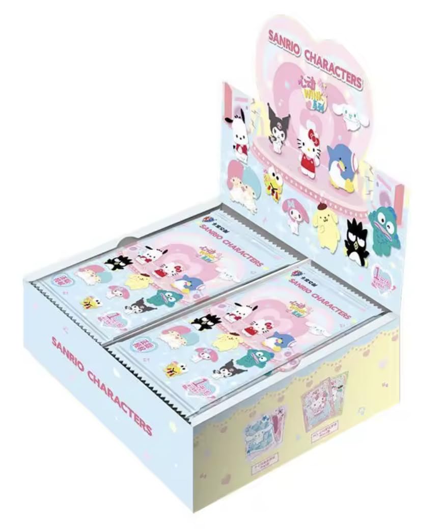 Kabao | Original Sanrio Kuromi Hello Kitty Shining Card | Collectible Cards | 15+ Years | Heartbeat Wink โ image 1
