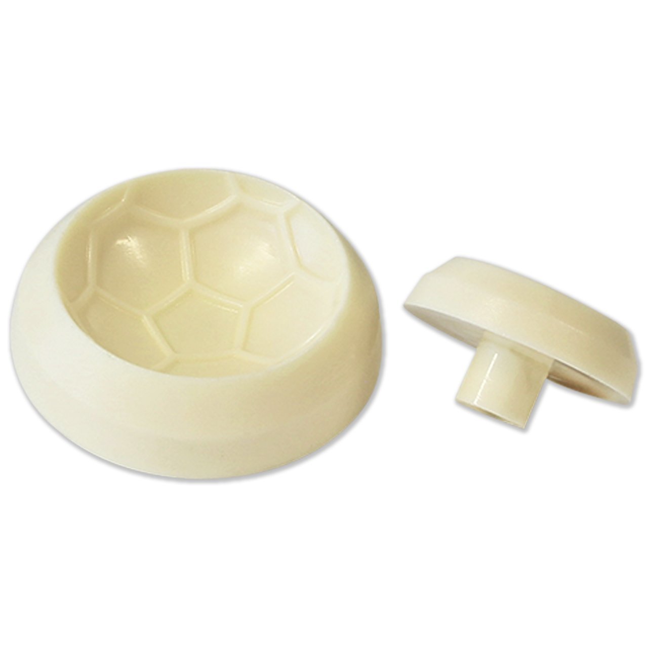 PME JEM Voetbalvorm Pop It Voor Taartdecoratie – Set Van 2 Groot En Klein