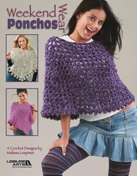 Paperback Weekend Wear Ponchos - Crochet Patterns Book
