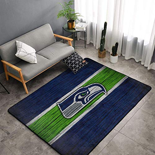 Stockdale Seattle Seahawks Soft Comfy Area Rugs Non Slip Floor Carpet Living Room Nursery Rug 60x39 Inch