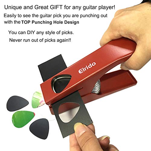 Elrido DIY Médiators de guitare pour faire vos médiators de guitare sans fin avec 2 bandes de médiators et support de… - Les Beatles, Paul McCartney, John Lennon, RIngo Starr, George Harrison Elrido DIY Médiators de guitare pour faire vos médiators de guitare sans fin avec 2 bandes de médiators et support de… – Image 5