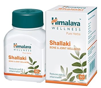Himalaya Wellness Shallaki Bone & Joint Wellness | Reduces pain and inflammation | Tablets - 60 Count