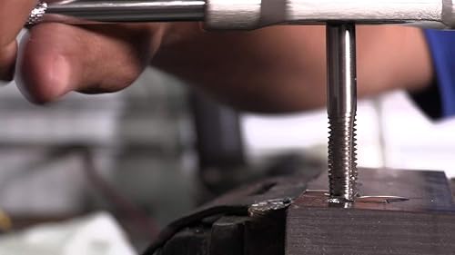 Miniatura 8 de Drill America - DWT64120 34 "-14 NPS Acero de alta velocidad 5 flautas recto tubería grifo, serie DWT